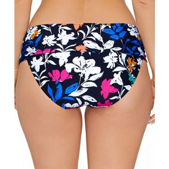 Island Escape Women's Tahiti Bikini Bottoms Swimsuit Black - Picture 2 of 11